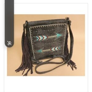 Western Concealed Carry Messenger Purse -Arrow By P&G